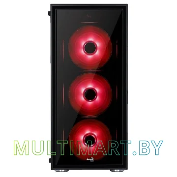 Корпус AeroCool Quartz Red картинка 2